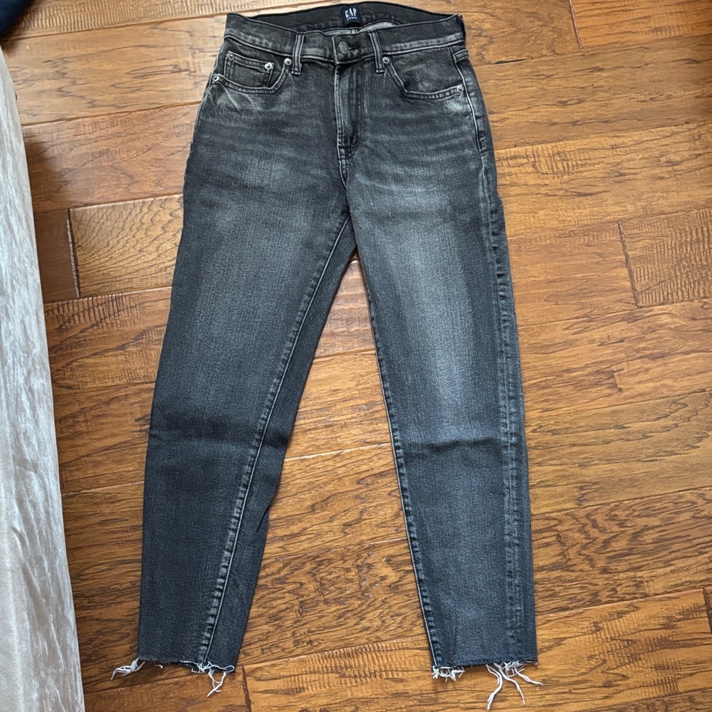 Black Faded Jeans
